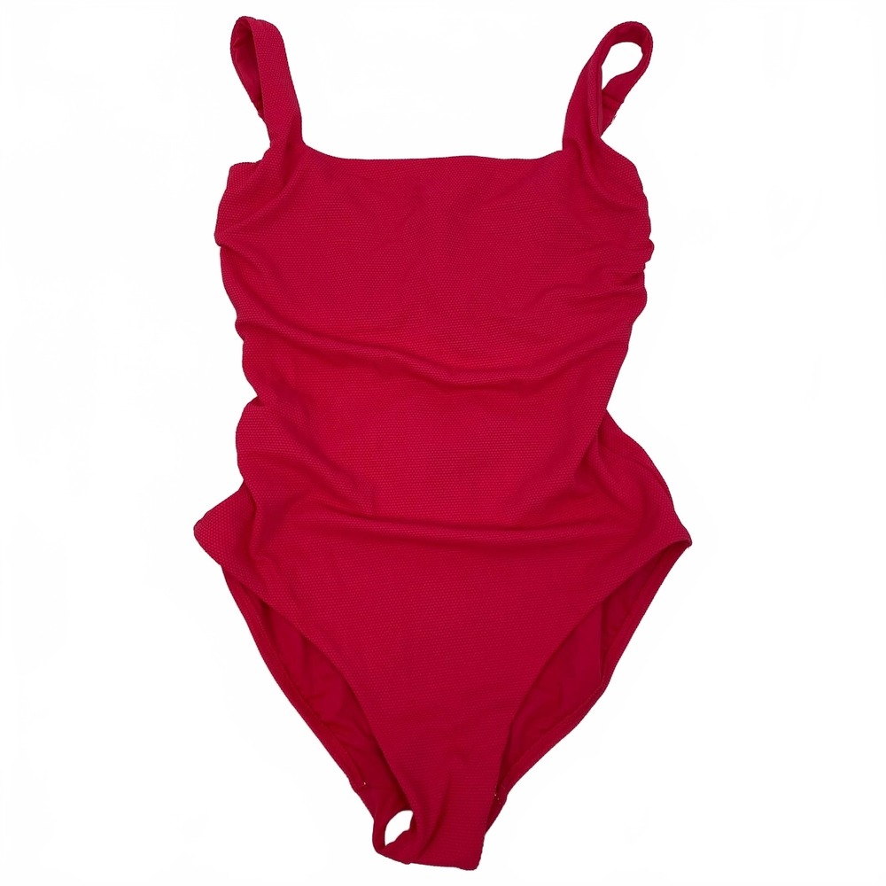 Next Pink One Piece Swimsuit Back Cut-Out